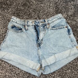Wild Fable light wash denim shorts- minimal wear
